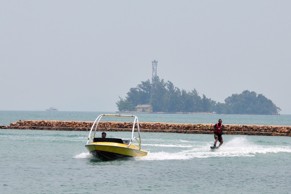 Batam View Beach Resort Wake Boarding and Water Skiing