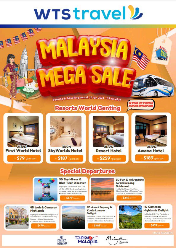 Malaysia Mega Sale Flyer - Page 1