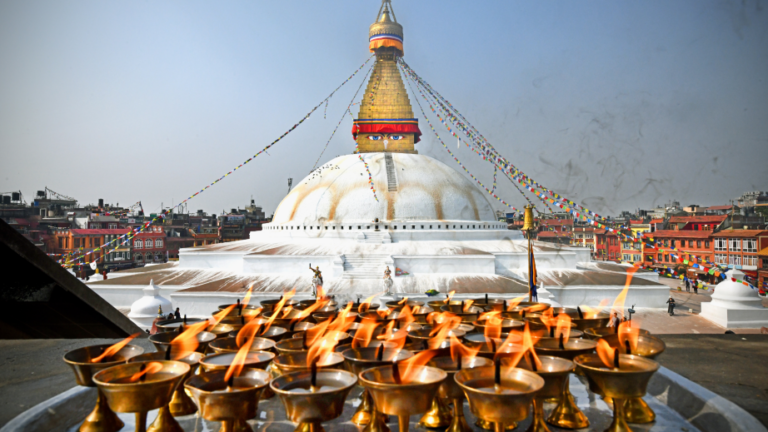 Nepal Kathmandu, Boudhanath Stupa