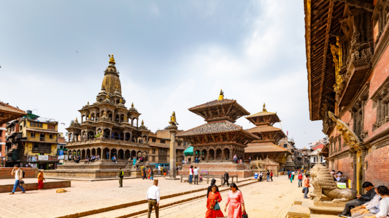 Nepal Kathmandu, Patan Durbah Square