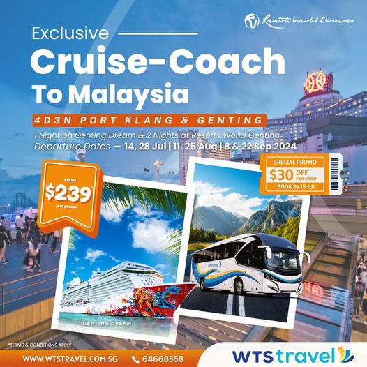 Exclusive Cruise Coach To Malaysia
