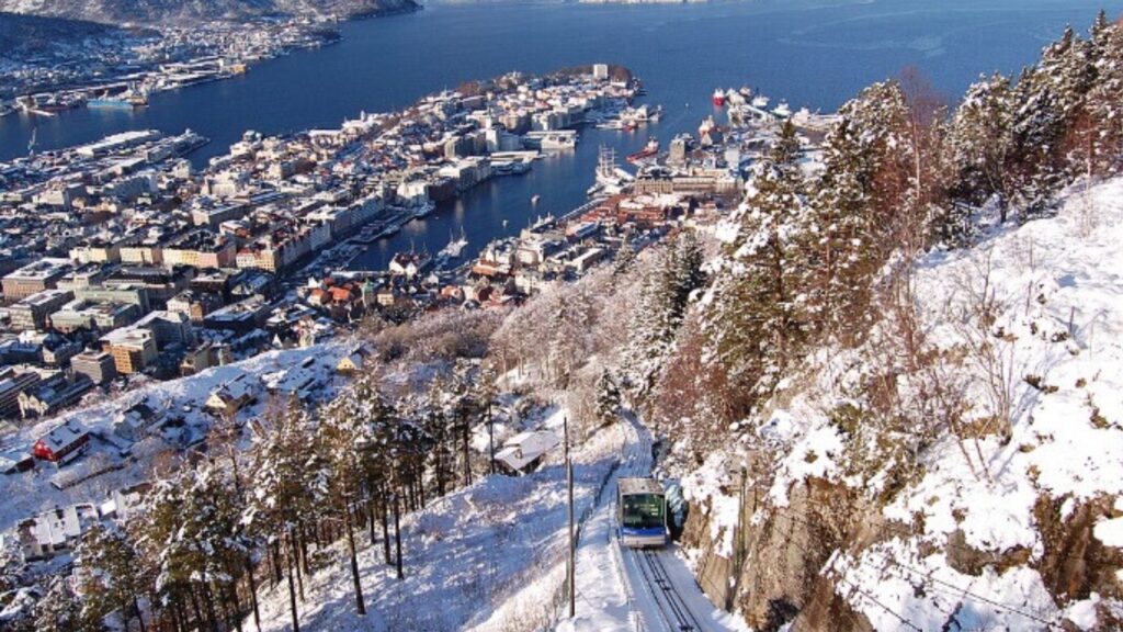 Norway, Bergen, Mt. Floyen