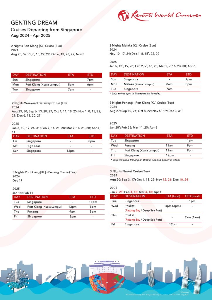 GDR Ex SIN Itinerary 2024 ENG V13