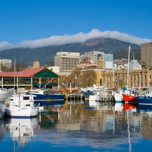 Hobart Dock & Wellington